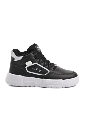 Walkway Nefertiti Siyah-Beyaz Unisex Hi Sneaker