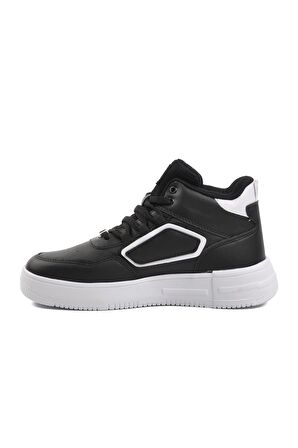 Walkway Nefertiti Siyah-Beyaz Unisex Hi Sneaker