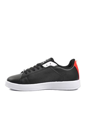 Walkway Lena Siyah-Beyaz-Kırmızı Unisex Sneaker