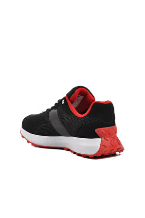 Walkway Manila Siyah-Beyaz-Kırmızı Erkek Sneaker