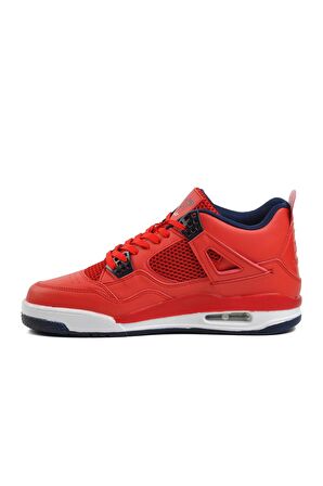 Aspor Bst-B223 Kırmızı Erkek Hi Sneaker