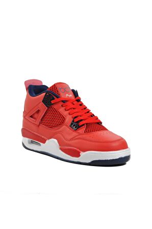 Aspor Bst-B223 Kırmızı Erkek Hi Sneaker