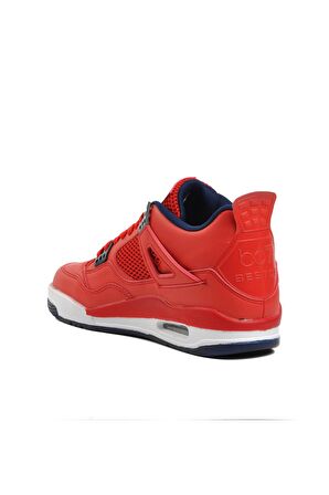 Aspor Bst-B223 Kırmızı Erkek Hi Sneaker