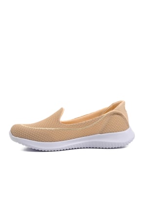 Pierre Cardin Pc-30168 Krem Esnek Fileli Kadın Spor Ayakkabı