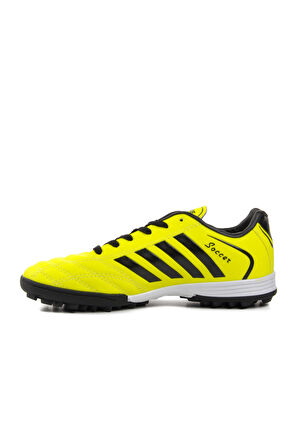 Aspor 602 Fosfor Sarı Unisex Halı Saha Ayakkabısı