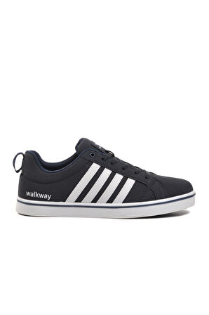Walkway Dragon Lacivert-Beyaz Bağcıklı Erkek Sneaker