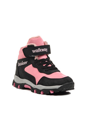 Walkway Leo-F Pembe İçi Kürklü Çocuk Outdoor Bot