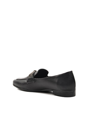 Ayakmod 514509 Siyah Kadın Loafer Ayakkabı
