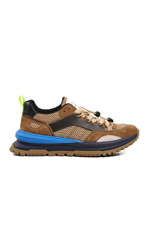 Guja 23K500 Kahve Kilitli Lastik Bağcıklı Erkek Sneaker