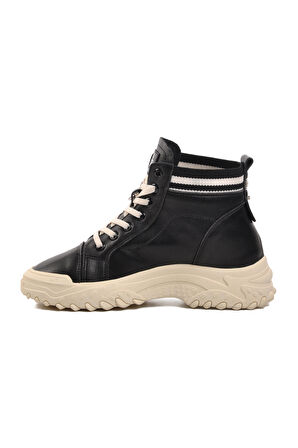Guja 23K310-20 Siyah Bağcıklı Kadın Sneaker Bot