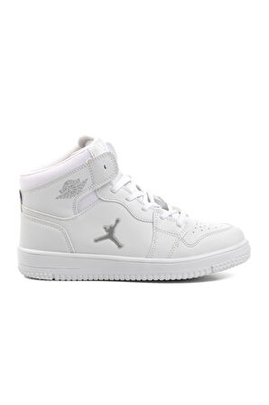 Ayakmod Haykat Uzun Beyaz Unisex Hi Sneaker