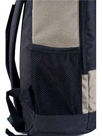 Haki Siyah Unisex Okul Çantası 04292