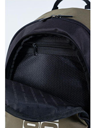 Haki Siyah Unisex Okul Çantası 04292