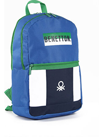 Mavi-Beyaz Unisex Sırt Çantası 04275