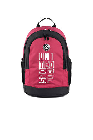 Kırmızı-Siyah  Unisex Okul Çantası 04296 