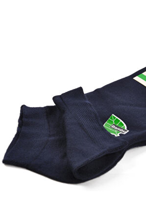Ayakmod 24K001 Lacivert Bambu Patik Çorap