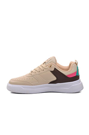 Walkway Berry Bej-Kahve Unisex Sneaker