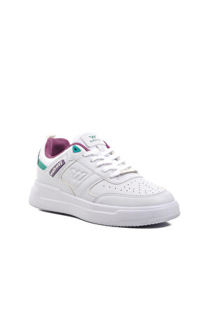 Walkway Berry Beyaz-Mor Unisex Sneaker