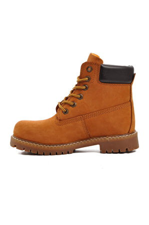 Bulldozer 220655 Tarçın Nubuk Hakiki Deri Unisex Bot