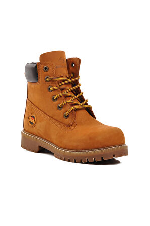 Bulldozer 220655 Tarçın Nubuk Hakiki Deri Unisex Bot