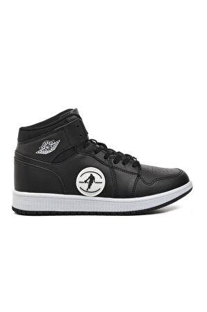Walkway Sloga Hı Siyah-Siyah-Beyaz Unisex Hi Sneaker