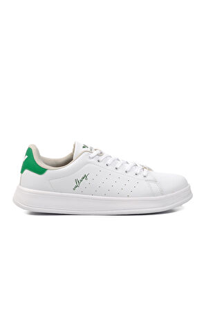 Walkway Stan Beyaz-Yeşil Büyük Numara Erkek Sneaker