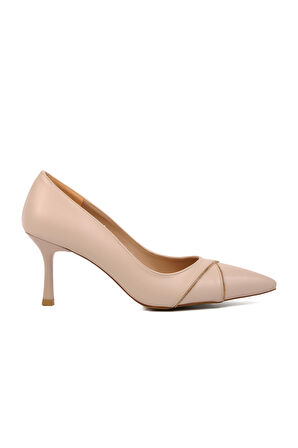 Ayakmod 248154 Bej Kadın Stiletto