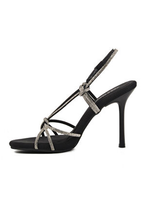 Ayakmod 543119 Siyah Kadın Abiye Ayakkabı