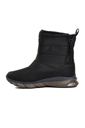 Ayakmod DMK-Z001 Siyah İçi Kürklü Kadın Kar Botu