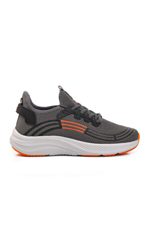 Walkway Onega Füme-Turuncu-Beyaz Fileli Unisex Spor Ayakkabı