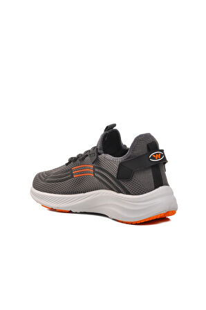 Walkway Onega Füme-Turuncu-Beyaz Fileli Unisex Spor Ayakkabı