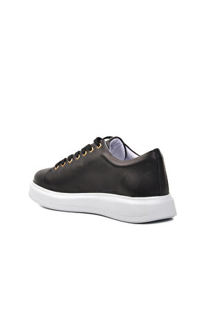 Hammer Jack Jukov 102 22095 Siyah-Beyaz Hakiki Deri Erkek Sneaker