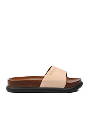 Pierre Cardin PC-7272 Bej Kadın Terlik