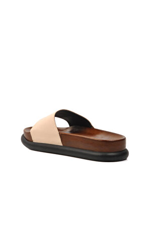 Pierre Cardin PC-7272 Bej Kadın Terlik
