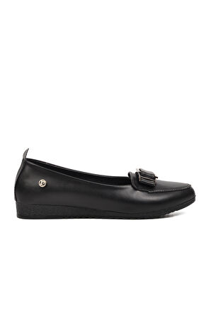 Pierre Cardin PC-53020 Siyah Kadın Babet