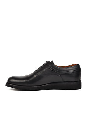Ayakmod Premium 32944 Siyah Hakiki Deri Erkek Casual Ayakkabı