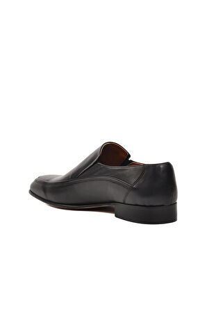 Ayakmod Premium 00410 Siyah Hakiki Deri Erkek Klasik Ayakkabı