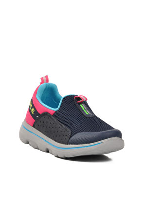 Ayakmod BST-B82-P Lacivert-Fuşya Çocuk Spor Ayakkabı