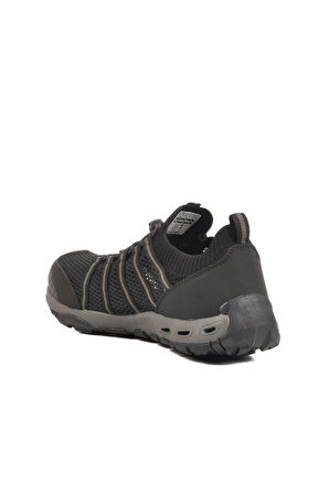 Siyah Hafif Esnek Hava Alabilen Erkek Spor Ayakkabı Logo Okavando M