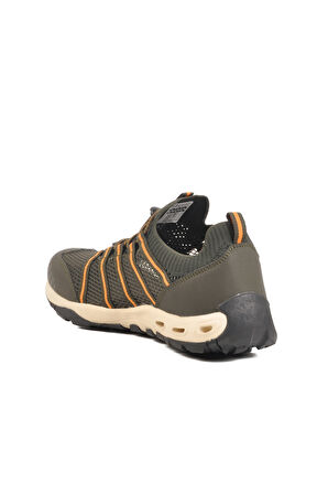 Haki Hafif Esnek Hava Alabilen Erkek Spor Ayakkabı Logo Okavando M