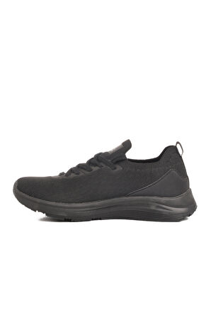 Siyah Memory Foam Hafif Esnek Unisex Spor Ayakkabı Lulongo G