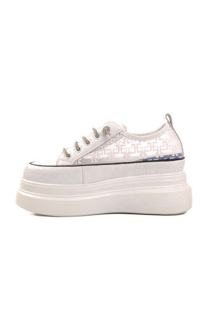 Guja 24Y345-9 Beyaz Kadın Sneaker