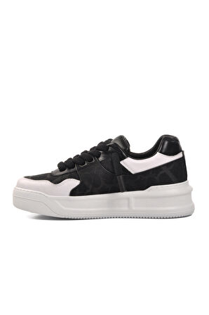 Ayakmod Premium 1306 Siyah-Beyaz Erkek Sneaker