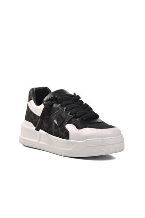 Ayakmod Premium 1306 Siyah-Beyaz Erkek Sneaker
