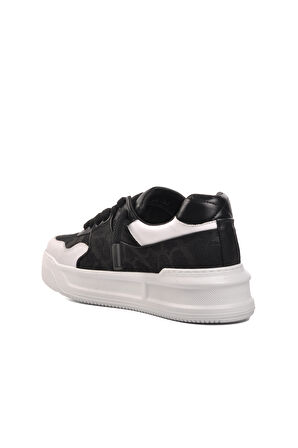 Ayakmod Premium 1306 Siyah-Beyaz Erkek Sneaker