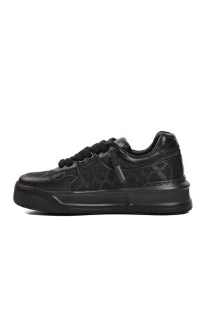 Ayakmod Premium 1306 Siyah-Siyah Erkek Sneaker