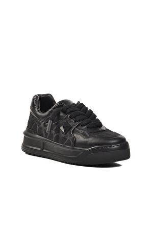 Ayakmod Premium 1306 Siyah-Siyah Erkek Sneaker