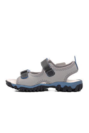 Ayakmod 24-410-F Lacivert-Mavi Ortopedik Erkek Çocuk Sandalet