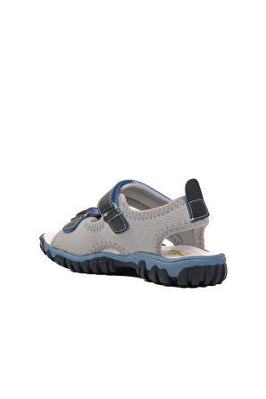 Ayakmod 24-410-F Lacivert-Mavi Ortopedik Erkek Çocuk Sandalet