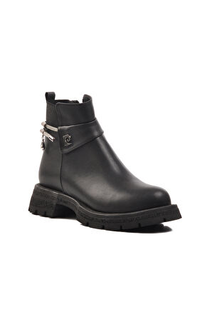 Pierre Cardin PC-54194 Siyah İçi Polarlı Kadın Bot